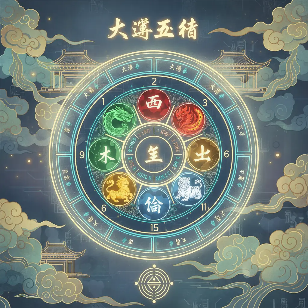 大運 - 五行