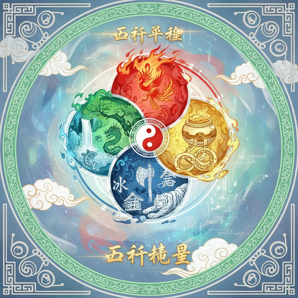 五行平衡 - 五行能量