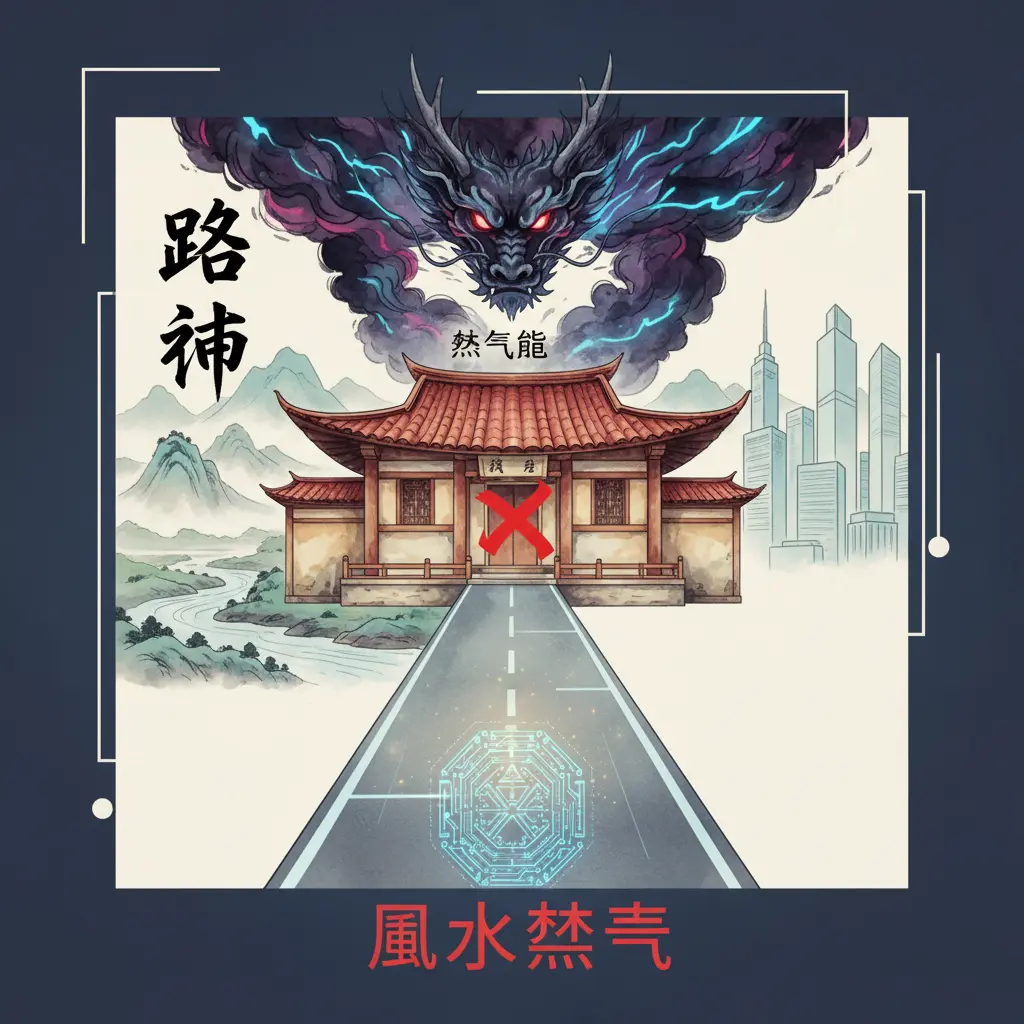 風水煞氣 - 路沖