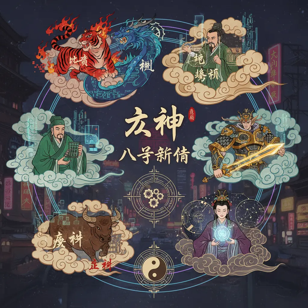 八字算命 - 六神