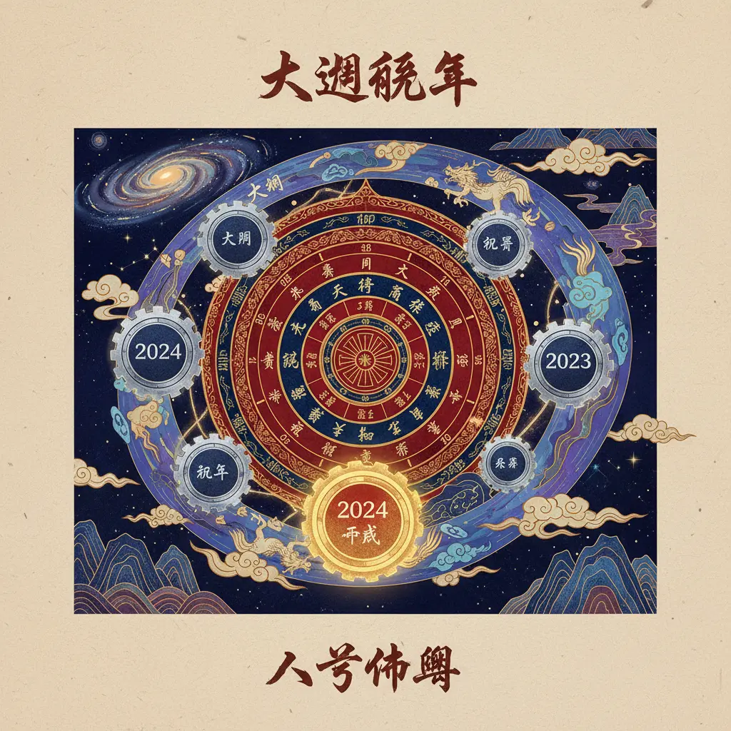 八字命盤 - 大運流年