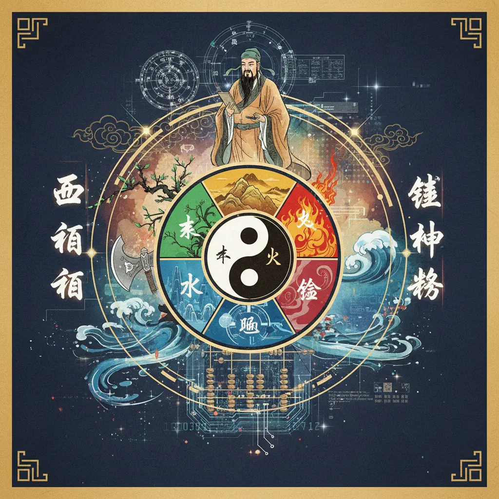 鐵板神數 - 五行