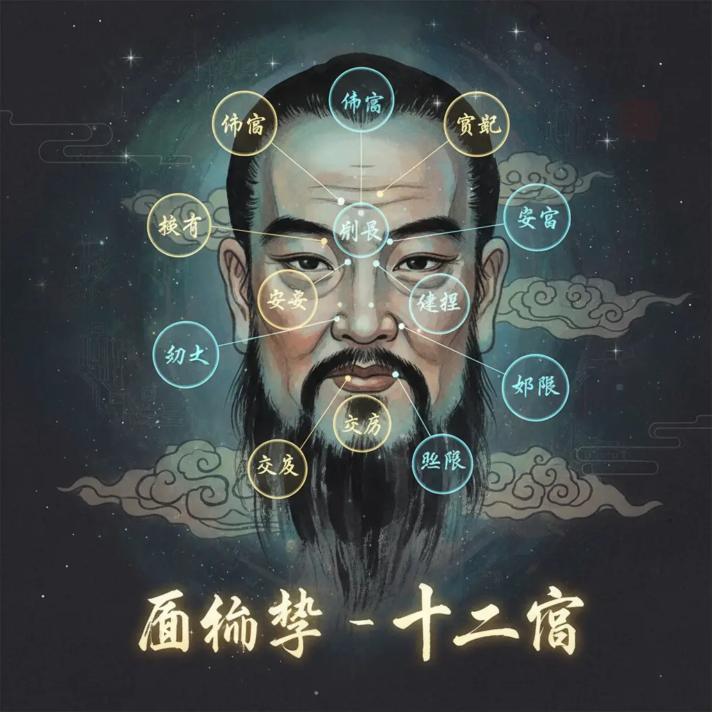 面相學 - 十二宮